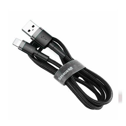 Baseus Cafule Cable Durable Nylon Braided Wire type-C cable – black-grey